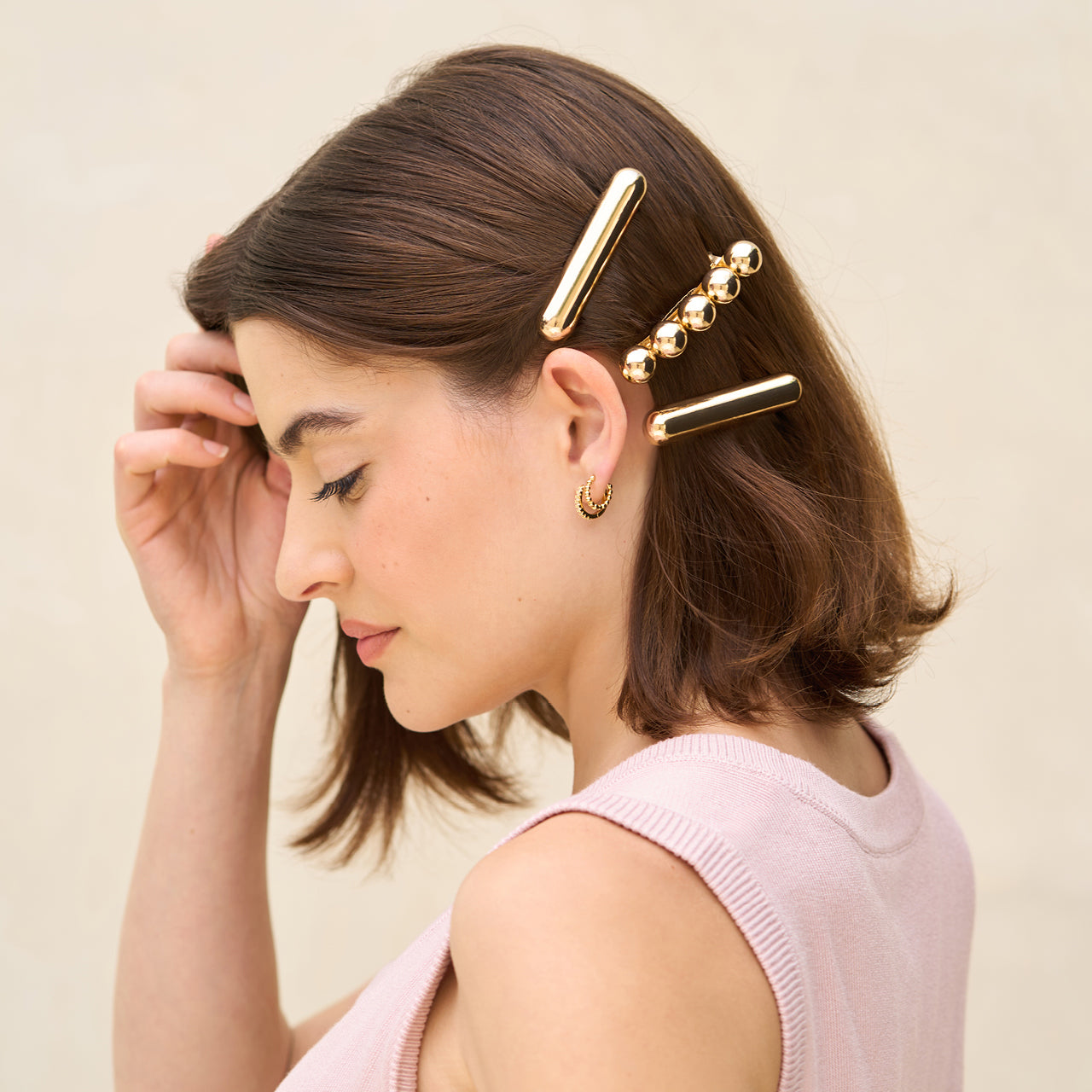 502717-MetalBarrettes-2pc-Gold-Hair-Model-1280x1280px