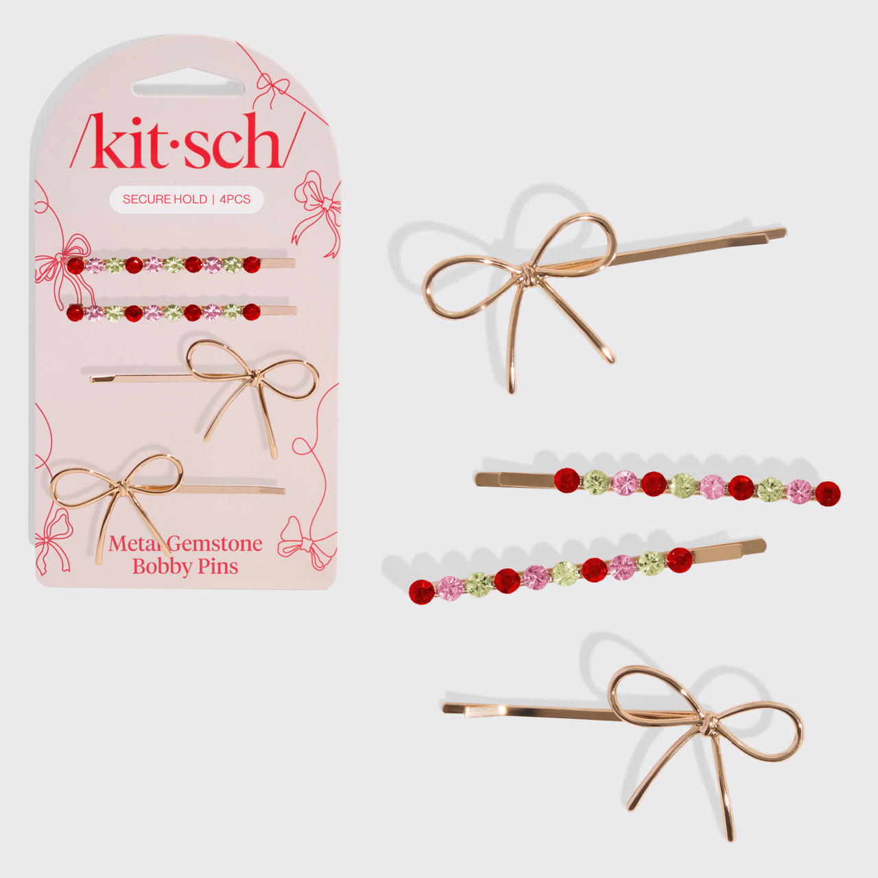 504612-MetalGemstoneandBowBobbyPins-4pc-Set-SeasonalCollection-Red_Pink_Green-Hero-1280x1280px_e93810d0-acef-4d9c-834a-425881675739