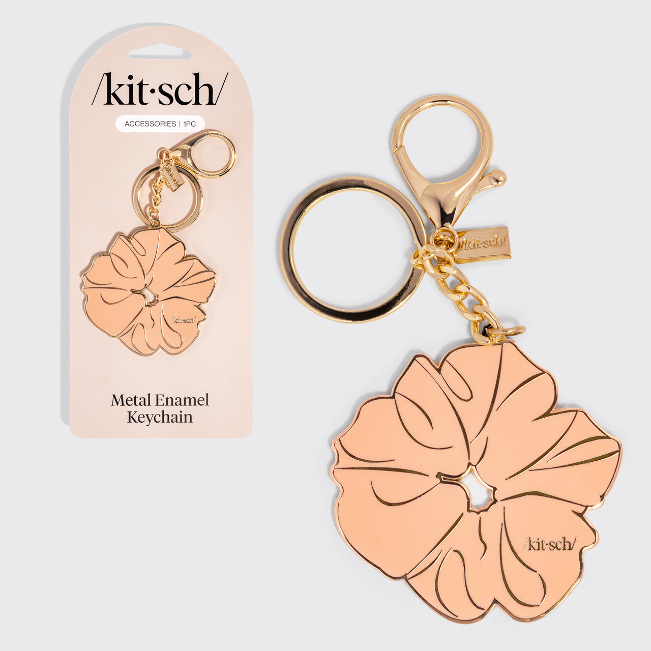 508818-KitschMetalEnamelKeychain-Scrunchie-Terracotta-hero-1280x1280px