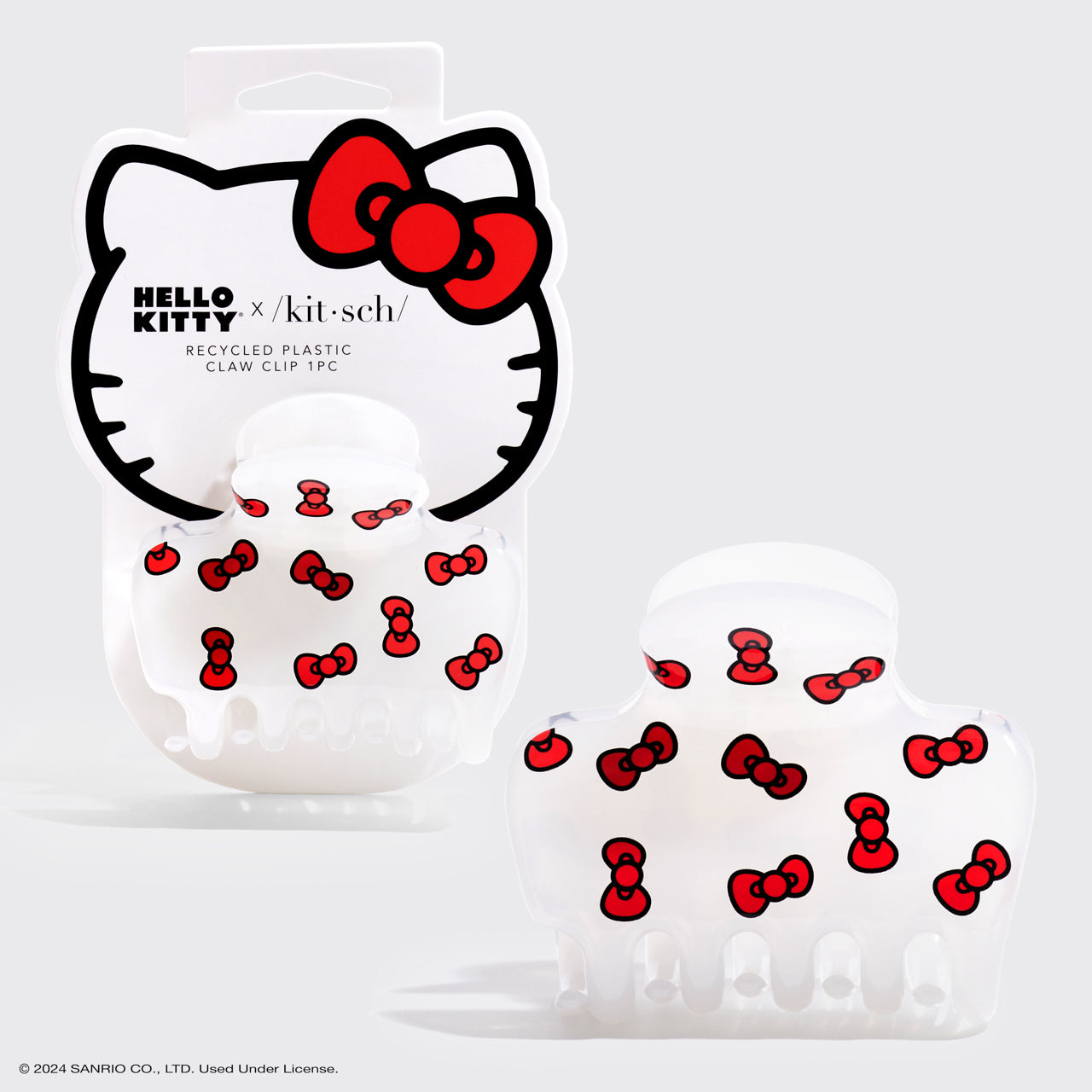 65690-HelloKittyxKitsch-RecycledPlasticClawClip-1pc-KittyBows-hero-1280x1280px