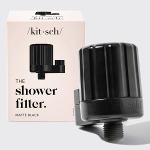 kitsch Black Shower Filter