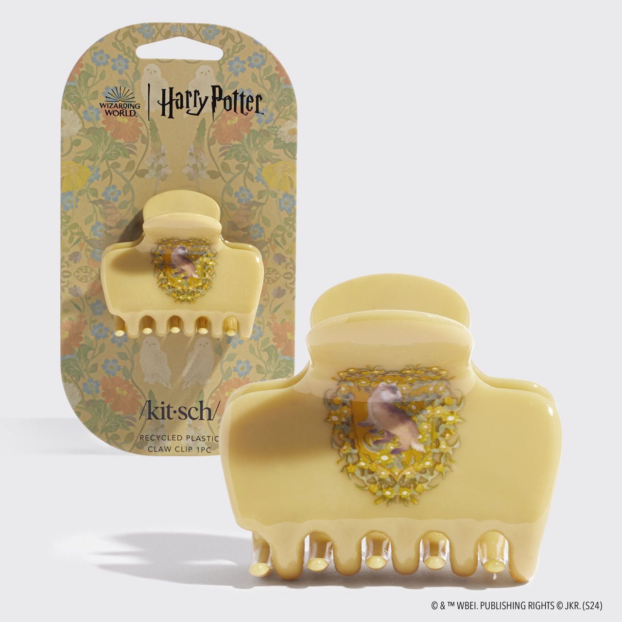 66703-HarryPotterxKitsch-RecycledPlasticClawClip-1pc-Hufflepuff-hero-1280x1280px_e1437f17-d263-4899-8159-2311342fd0cb