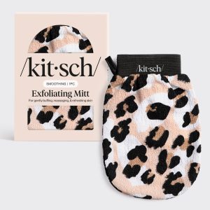 kitsch Leopard Exfoliating Glove